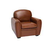 Miliboo Fauteuil Vintage Cuir Marron Club