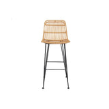 Miliboo Tabourets de Bar en rotin (Lot de 2) Malacca