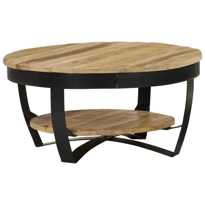 vidaXL Table Basse Table d vidaXL Table Basse Table d'Appoint Canapé Salon Maison Bois Massif de Manguier