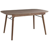 Miliboo Table à Manger Extensible Noyer L150-180 cm Sheldon