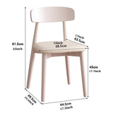 Chaise Scandinave Blanche Chaises De Salle A Manger Scandinave sans Bras Chaise De Cuisine en Bois en Cuir avec Pieds en Bois pour La Salle À Manger(/Light Gray B)