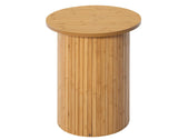 Bestmobilier - Kofu - Bout de canapé - Bambou - 40x45 cm, Bois