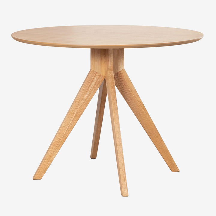SKLUM Table à Manger Ronde en Bois (Ø100 cm) Sekiz Bois Naturel SKLUM Table à Manger Ronde en Bois (Ø100 cm) Sekiz Bois Naturel