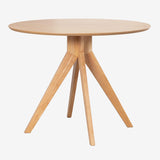 SKLUM Table à Manger Ronde en Bois (Ø100 cm) Sekiz Bois Naturel