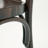 METRO Professional Chaise de Restaurant Bistrot en Hêtre, Finition Noyer Brun, Lot de 2