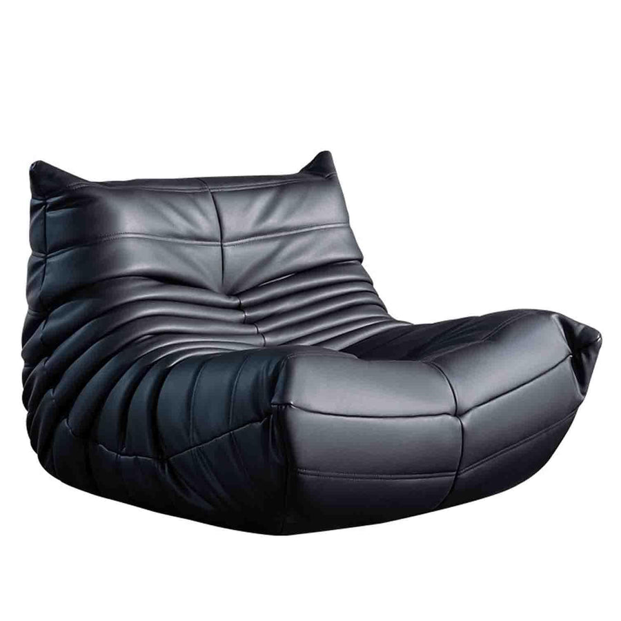 Misorat Canapé Paresseux, Salon de Chambre à Coucher de canapé décontracté Peut s Misorat Canapé Paresseux, Salon de Chambre à Coucher de canapé décontracté Peut s'allonger et Dormir, Chaise Salon Simple, Napa en Cuir résistant et résistant aux Rayures,A-103X88X70CM