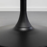 Kare Design Table Basse Schickeria 110cm Noyer et Noire