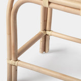 Banc Saro en Rotin Naturel Tressé à la Main, Fonctionnel et Polyvalent, Idéal pour Le Salon, l'Entrée ou la Chambre. Artisanal et Unique.