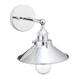 Pathson Applique Murale Industrielle Lampe de Plafond de Style Edison Métal Plafonnier Rétro avec Rotation à 180 Degrés, 20cm