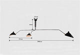 DRFGHK Lampe Serge Mouille Serge Mouille Fer créative Moderne Salon Plafond Lampes Lampes //Sol/Mur Lampes Lampe de Plafond chefs-624,6 PLL