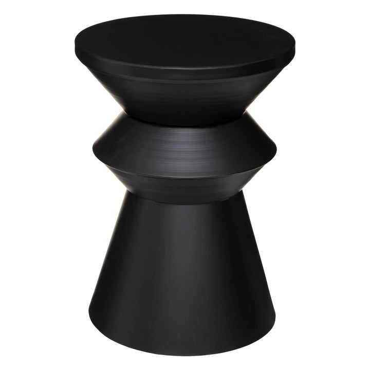 Atmosphera - Table d Atmosphera - Table d'appoint Sohan - métal - Noir D36 cm