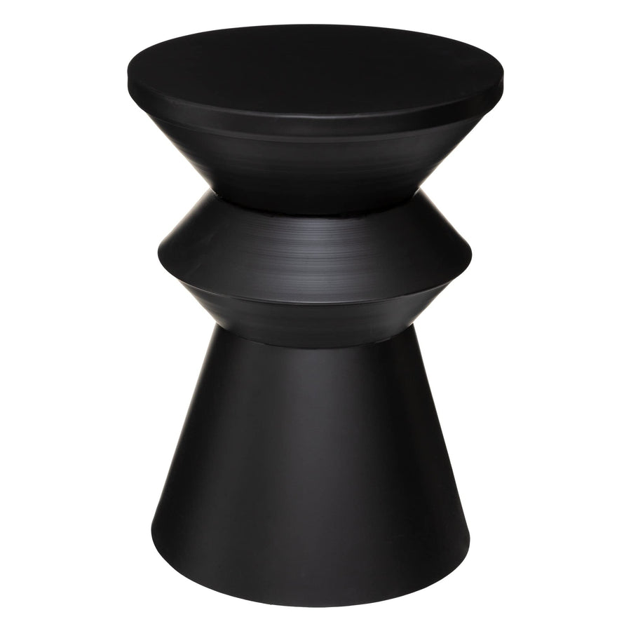 Atmosphera - Table d'appoint Sohan - métal - Noir D36 cm