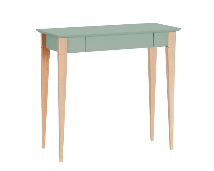 RAGABA MIMO Bureau d'ordinateur avec tiroir - Montage facile - Largeur 85 cm - Certifié FSC | Vert sauge