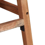 Iiaky Tabourets de Bar Lot de 2 Bois d'acacia Massif,Chaise De Bar,Chaise Bar Cuisine