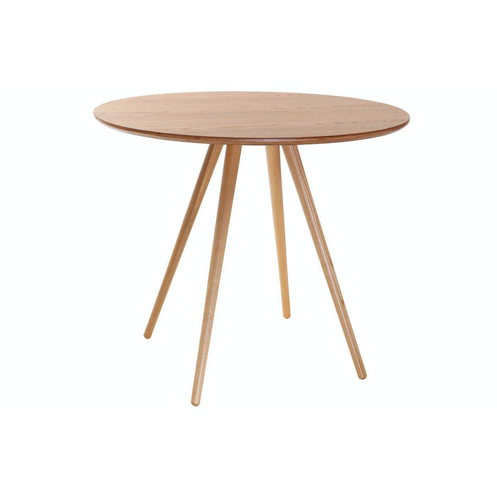Miliboo Table à Manger Ronde Bois Clair D90 cm ARTIK