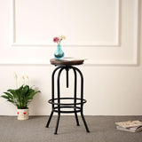 Kosmi Tabouret de Bar LOFT à vis Style Industriel réglable en Hauteur