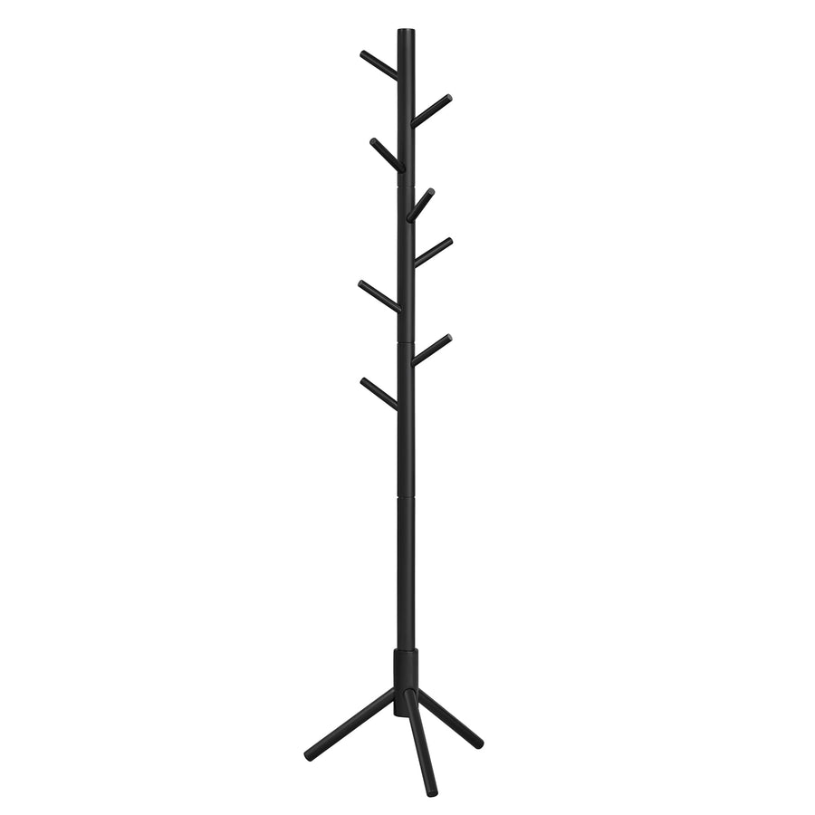 VASAGLE Porte-manteau sur Pieds, en Bois, en Forme d’Arbre, 8 Crochets, 3 Hauteurs Réglables, pour Vêtements, Chapeaux, Sacs, Entrée, Salon, Chambre, Bureau, Noir RCR004B01 VASAGLE Porte-manteau sur Pieds, en Bois, en Forme d’Arbre, 8 Crochets, 3 Hauteurs Réglables, pour Vêtements, Chapeaux, Sacs, Entrée, Salon, Chambre, Bureau, Noir RCR004B01