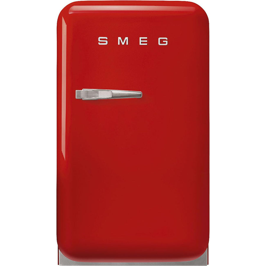Smeg, FAB5RRD6 Réfrigérateur Minibar Vintage une Porte, 34L, Charnières à Droite, Froid Statique, 2 Clayettes Réglables, Porte-Bouteilles et Éclairage LED, H 72,5cm, Rouge Smeg, FAB5RRD6 Réfrigérateur Minibar Vintage une Porte, 34L, Charnières à Droite, Froid Statique, 2 Clayettes Réglables, Porte-Bouteilles et Éclairage LED, H 72,5cm, Rouge