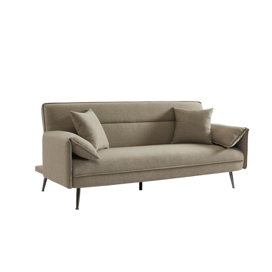 PRICE FACTORY just for you Canapé 3 Places Convertible Beige Collection Silas