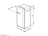 Smeg FAB28RG1 Réfrigérateur Armoire pose libre 248 L Classe: A++ Jaune