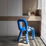 Chaise longue nordique moderne rouge pour une seule personne, design minimaliste créatif pour la maison, les loisirs, la salle à manger