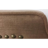 Paris Prix Tête de Lit Design en Tissu Selena 140cm Taupe