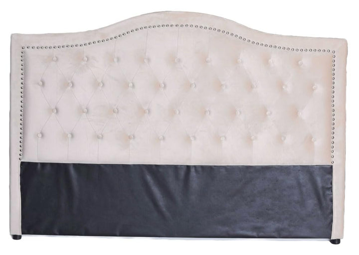 PALAZZO INT Tête de lit vintage Chateau Royal – Tête de lit en velours Chesterfield capitonnée avec boutons, 117 × 160 × 6 cm, autonome et murale, design de coiffeuse PALAZZO INT Tête de lit vintage Chateau Royal – Tête de lit en velours Chesterfield capitonnée avec boutons, 117 × 160 × 6 cm, autonome et murale, design de coiffeuse