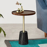 zlw-shop Table Basse Table d'appoint Petite Table Basse Table Basse Cônat Cabinet de Coin de Coin Table de Table Moderne Petite Table Ronde Table de Salon (Size : 54 * 38cm)