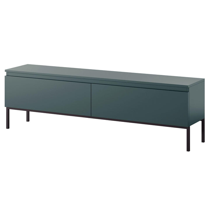 Selsey Meuble TV Armoire De Télévision 2 Portes 150 cm sur Pieds Noir Salle De Séjour Chambre À Coucher Vert Foncé Bemmi Selsey Meuble TV Armoire De Télévision 2 Portes 150 cm sur Pieds Noir Salle De Séjour Chambre À Coucher Vert Foncé Bemmi