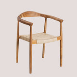 SKLUM Pack de 2 Chaises de Salle à Manger avec Accoudoirs Kiemer -