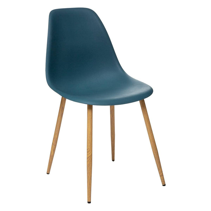 Chaise Taho Bleue - Atmosphera créateur d Chaise Taho Bleue - Atmosphera créateur d'intérieur