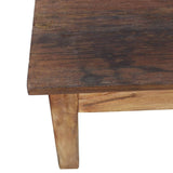 vidaXL Table Basse Bois de Récupération Massif 98x73x45 cm Table d'Appoint