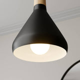 Lindby Suspension Arina à intensité variable (Moderne) en Noir Métal e. a. pour Salon & Salle manger (à 5 lampes, E14), Luminaire, Lampe Plafond, Luminaire Plafonnier, Suspendue