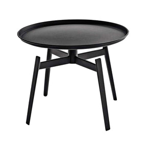 SECFIT Coffee Table Table Basse Ronde Moderne en Métal avec Base Criss Cross Creative Petit Canapé Table d'Appoint Table de Chevet Art en Fer Minimaliste pour Salon Chambre Table de thé