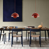 TOKTOP Suspension Luminaire Intérieur, Lustre Salon Moderne Créativité, Lampe Suspendue E27 Rouge Plafonnier pour Chambre Cuisine Salle à Manger