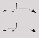 DRFGHK Lampe Serge Mouille Serge Mouille Fer créative Moderne Salon Plafond Lampes Lampes //Sol/Mur Lampes Lampe de Plafond chefs-624,6 PLL