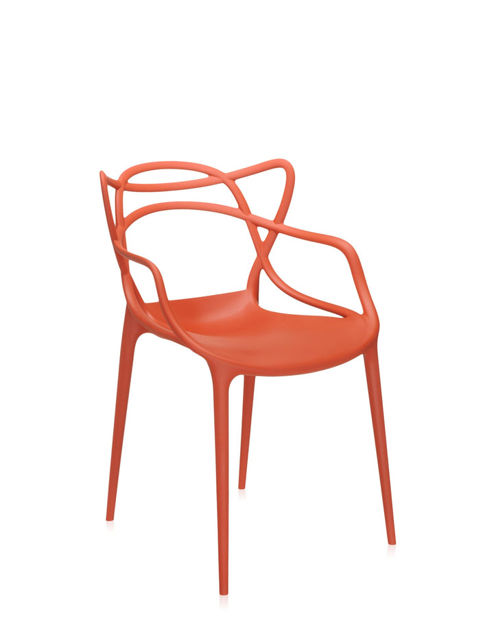 Kartell Masters, Chaise, Orange Rouille, Lot de 2 Kartell Masters, Chaise, Orange Rouille, Lot de 2