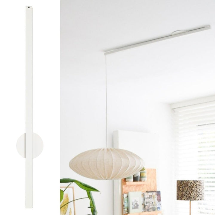 Lightswing® Single Système de Suspension pour 1 Lampe Suspendue - Blanc Mat - 90 cm - Système de Lampe Réglable - Facile à Installer - Lampe Suspendue - Suspension de Lampe Lightswing® Single Système de Suspension pour 1 Lampe Suspendue - Blanc Mat - 90 cm - Système de Lampe Réglable - Facile à Installer - Lampe Suspendue - Suspension de Lampe