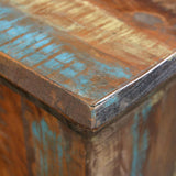 vidaXL Tabouret Bois de récupération Massif