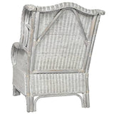 vidaXL Canapé avec Coussin Fauteuil de Salon Chaise de Canapé Salle de Séjour Maison Intérieur Chambre à Coucher Gris Rotin Naturel et Lin