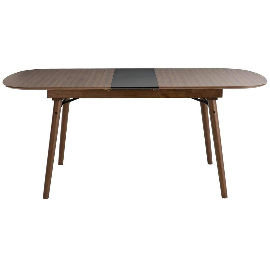 Miliboo Table à Manger Extensible Noyer L150-180 cm Sheldon Miliboo Table à Manger Extensible Noyer L150-180 cm Sheldon