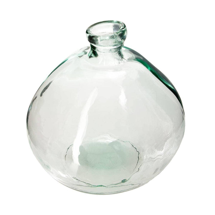 Atmosphera - Vase Dame Jeanne - Verre recyclé - Transparent D33 cm