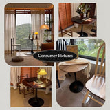 GNYVZXPLQ Table d'appoint Sofa, Table d'appoint Tulipe sur Pied Style Milieu de siècle, Multicolore, 50 x 100 x 73 cm(White2,35.4 * 28.7in)