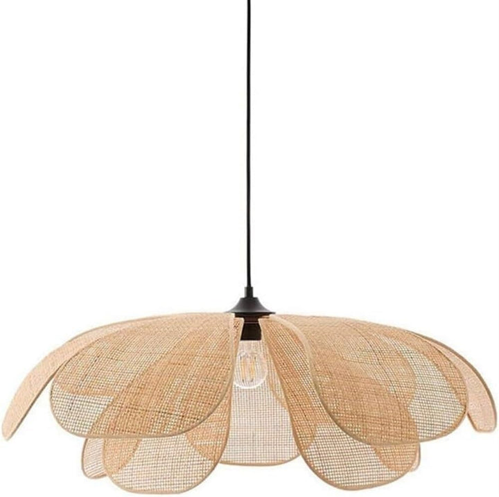Pétales de fleurs Suspension Ferme Antique Rotin Tissé Lustre Rustique Rétro Plafond Lampe Suspendue Compatible avec Chambre Restaurant Salon Luminaire,match parfait Pétales de fleurs Suspension Ferme Antique Rotin Tissé Lustre Rustique Rétro Plafond Lampe Suspendue Compatible avec Chambre Restaurant Salon Luminaire,match parfait