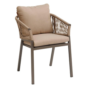 Hespéride - Lot de 2 fauteuils de Jardin Oriengo Miel & Praline