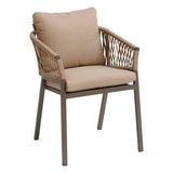 Hespéride - Lot de 2 fauteuils de Jardin Oriengo Miel & Praline