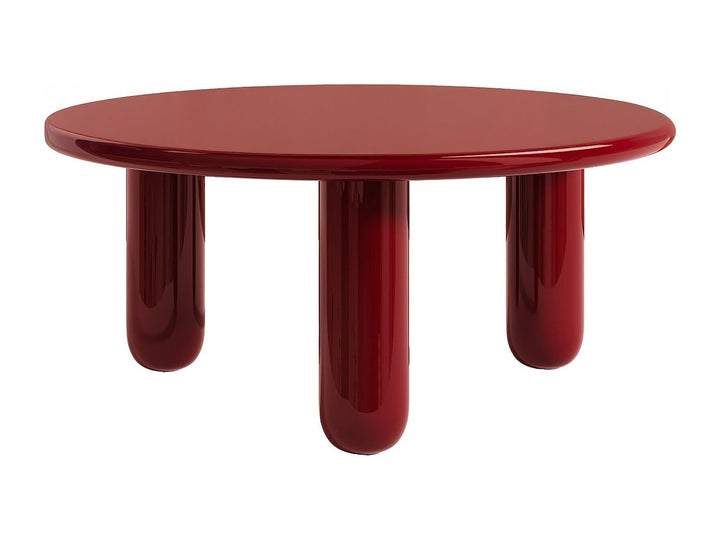 Vente-unique - Table Basse en MDF - Rouge laqué - BENESA Vente-unique - Table Basse en MDF - Rouge laqué - BENESA