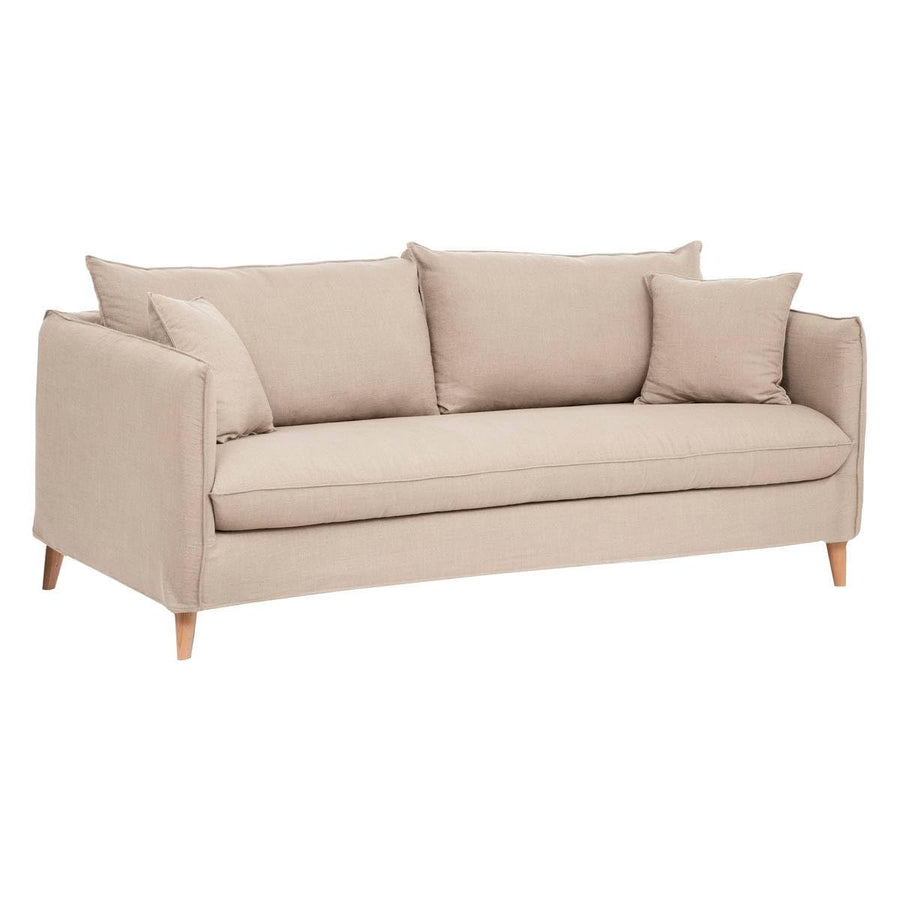Atmosphera - Canapé Bolero - 3 Places - Beige Atmosphera - Canapé Bolero - 3 Places - Beige