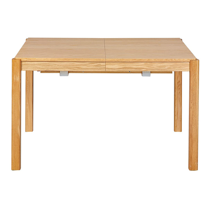 Miliboo Table à Manger Extensible rallonges intégrées en Bois Clair chêne rectangulaire L125-238 cm AGALI