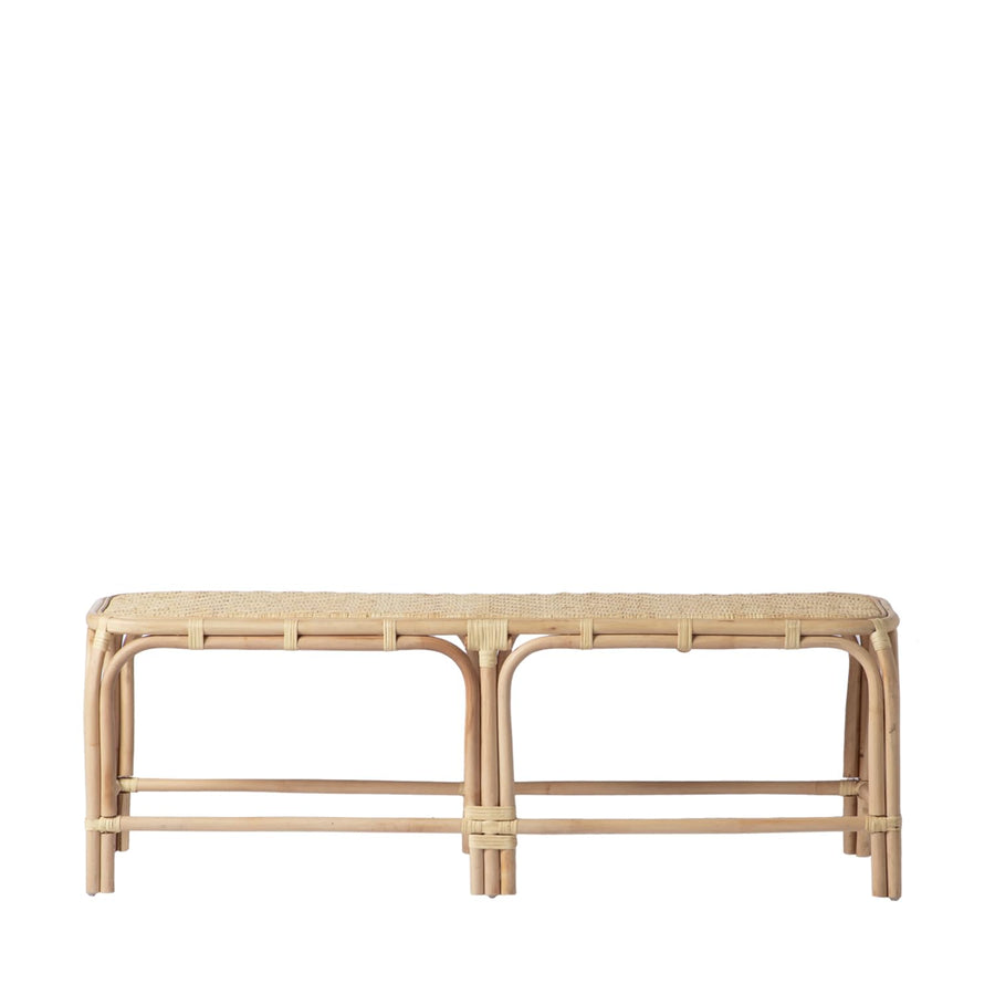 Banc Saro en Rotin Naturel Tressé à la Main, Fonctionnel et Polyvalent, Idéal pour Le Salon, l Banc Saro en Rotin Naturel Tressé à la Main, Fonctionnel et Polyvalent, Idéal pour Le Salon, l'Entrée ou la Chambre. Artisanal et Unique.